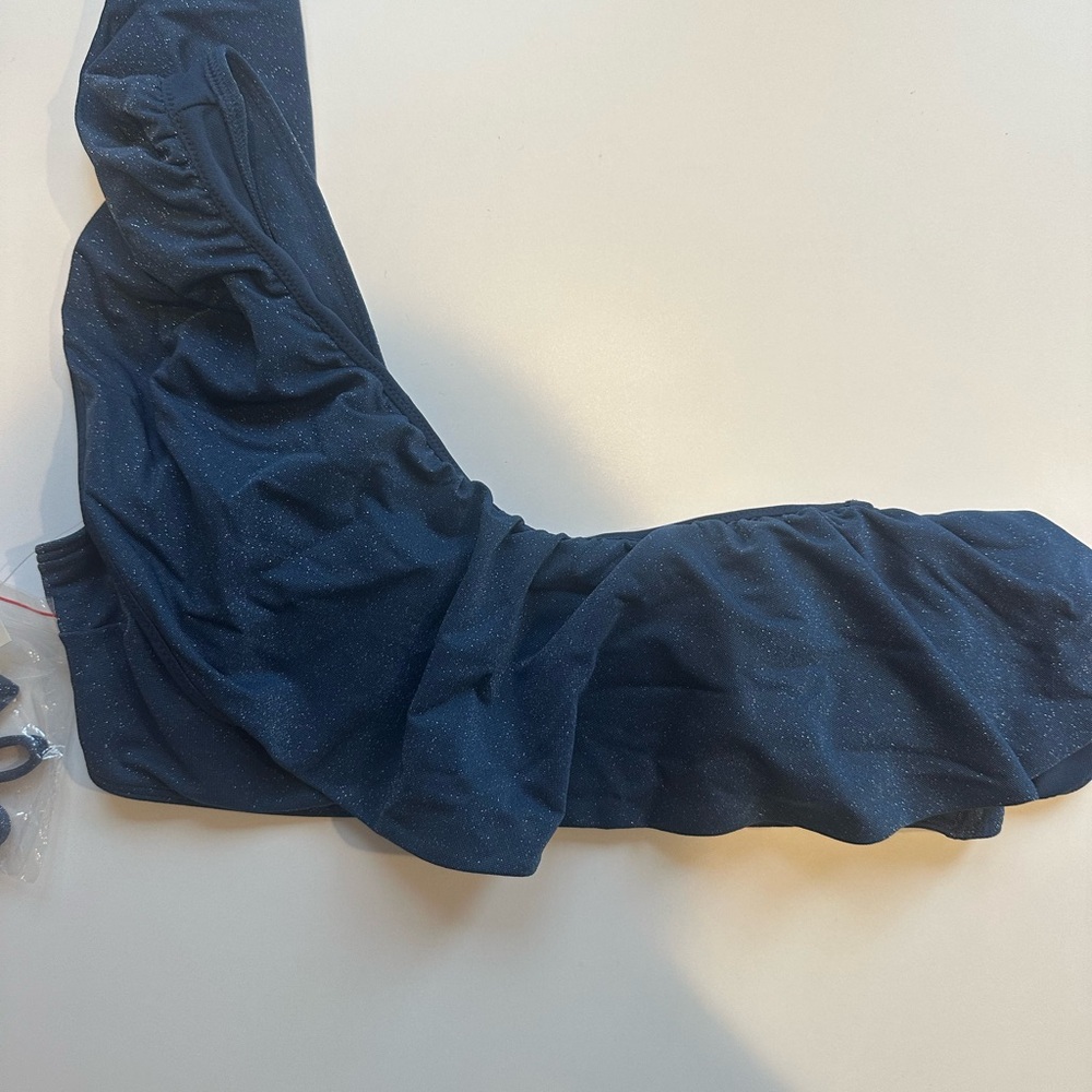 BRAND NEW Abercrombie Navy Bathing Suit Top with tags